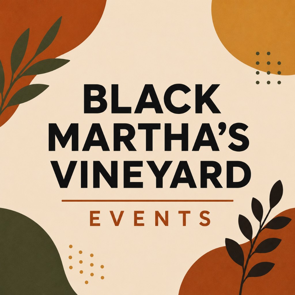 Black Martha's Vineyard Events brand graphic for The Legacy White Party.